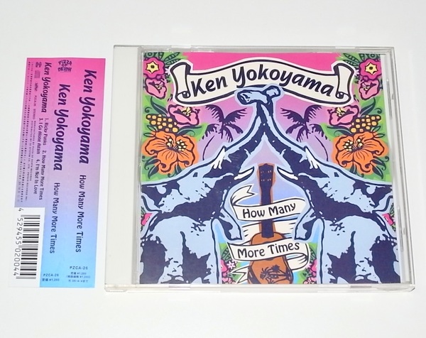 送料無料 盤面美品 帯付き CD Ken Yokoyama How Many More Times ハイスタンダード 横山健 PIZZA OF DEATH RECORDS BBQ CHICKENS NOFX PUNK