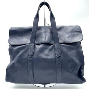 COACH コーチ レザー ビジネスバッグ ネイビー 58097 メトロポリタン ポートフォリオ リファインド