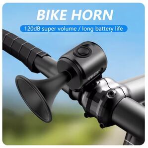 EH-2 120db 自転車 ベル 電子 ホーン 大音量 サイクリングリング 安全 警告 電気 防犯 鈴 警音器 ハンドル f5