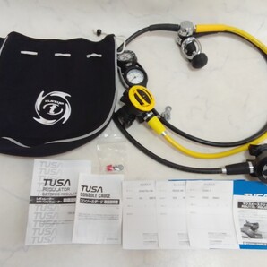 ☆未使用☆ TUSA ツサ オクトパス ゲージ レギュレーター RS520 SCA270J SS20 ダイビング 重器材 #エ