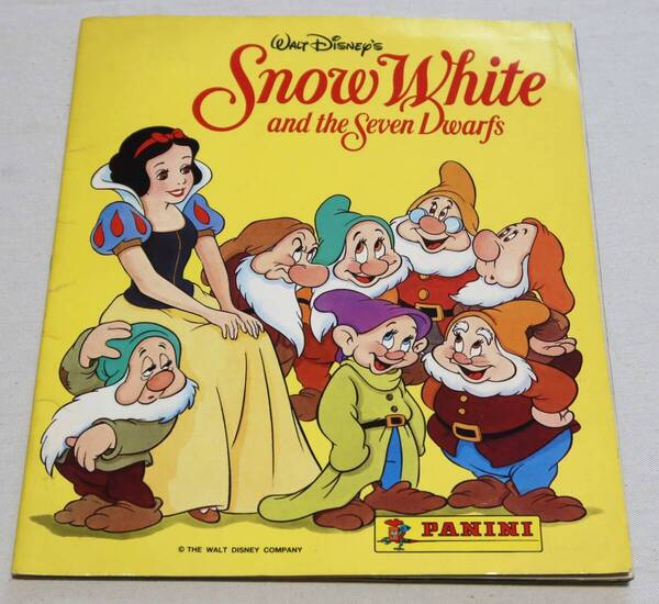 PANINI・イギリス国内販売版ディズニーステッカーコレクション/Snow White and the Seven Dwarfs・白雪姫と七人の小人/160番のみなし/中古
