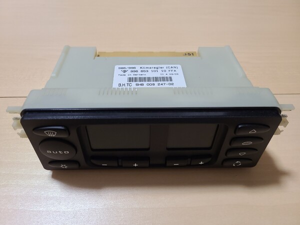 ポルシェ986ボクスター 996カレラ エアコンコントロールユニット中古品