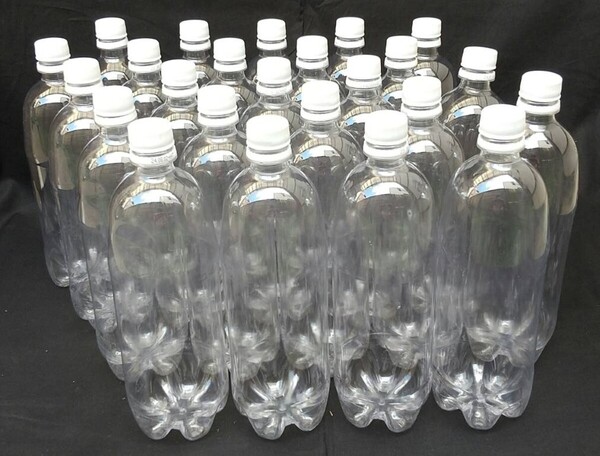 空ペットボトル1L×24本セット●要在庫確認●DIY キャンプ防災 ガーデニング