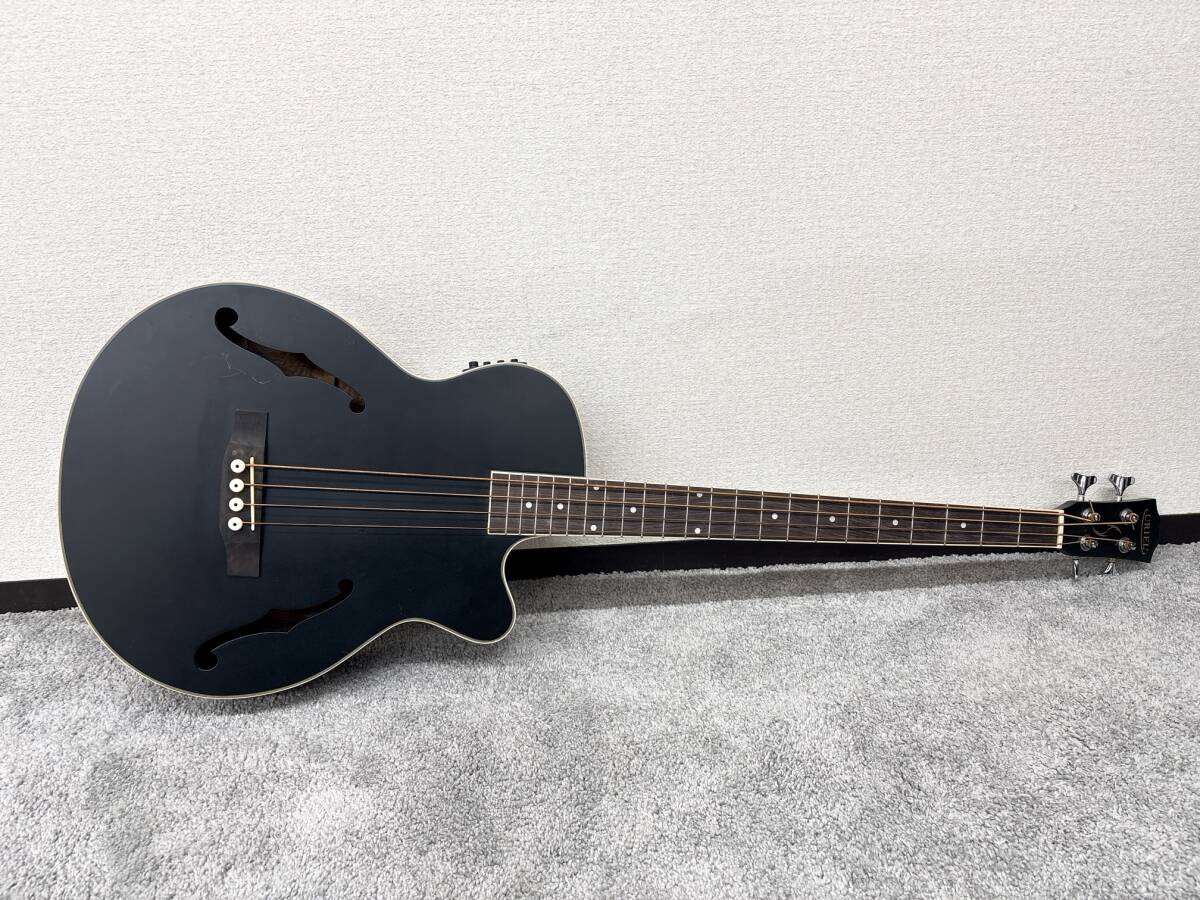 URIEL セミアコースティックベース 4弦 マットブラック Yahoo!オークション -「ウリエル」(ホビー、カルチャー) の落札