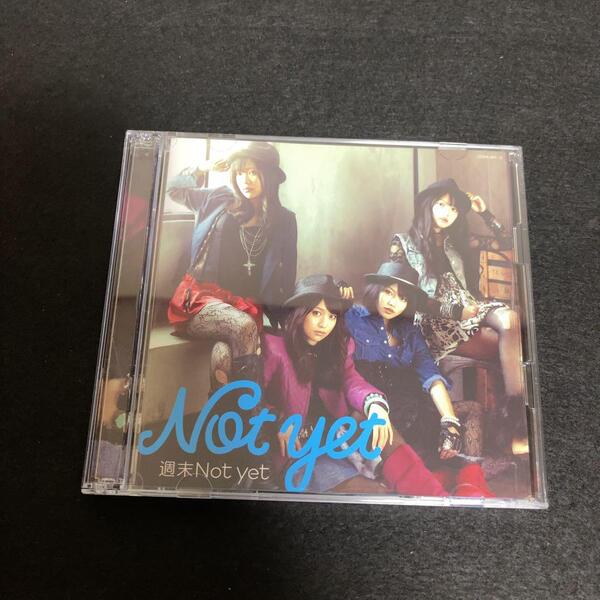 Not yet (AKB48)/ 週末Not yet (A)(DVD付)