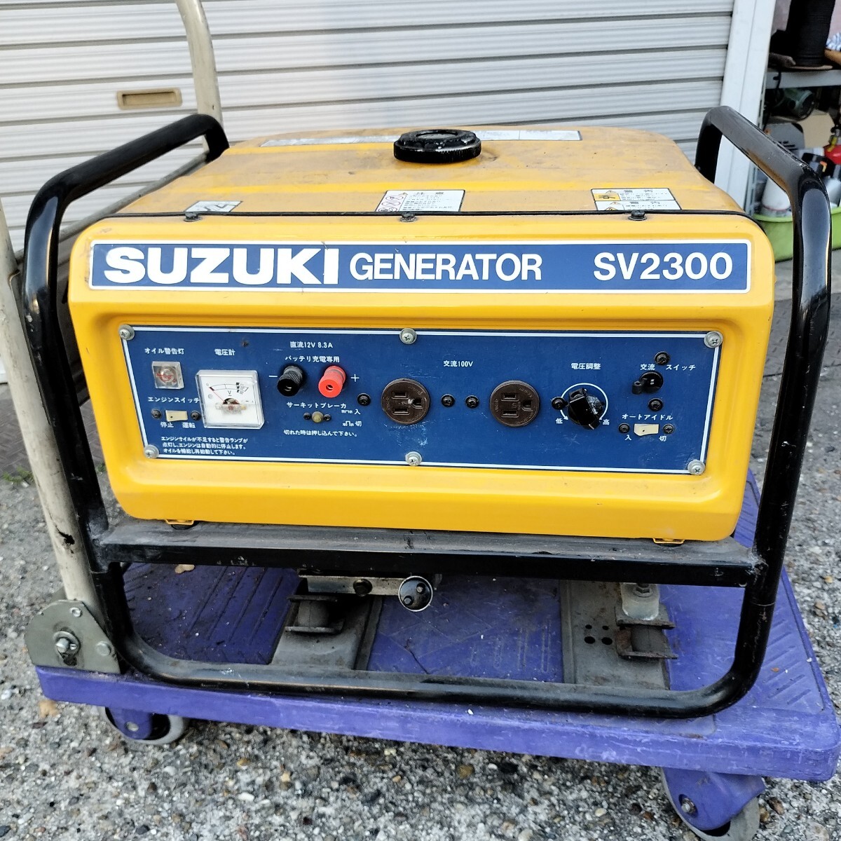 レビュー高評価のおせち贈り物 2025年最新】Yahoo!オークション -スズキ発電機の中古品・新品 発電機