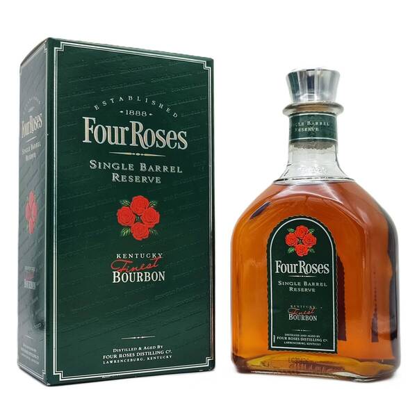 【全国送料無料】Four Roses SINGLE BARREL RESERVE KENTUCKY Finest BOURBON WHISKEY 43度 750ml【フォアローゼズ フォアローゼス 】
