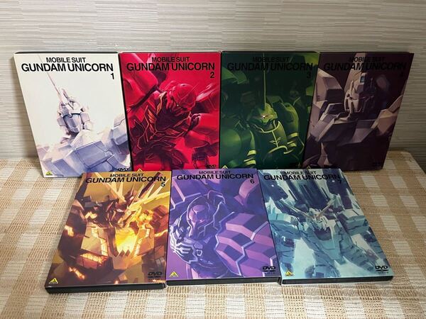 機動戦士ガンダムUC 初回全7巻セット DVD 即決 送料無料