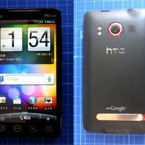 即決・ジャンク扱い・送料無料)au HTC EVO ISW11HT Adoroidスマートフォン
