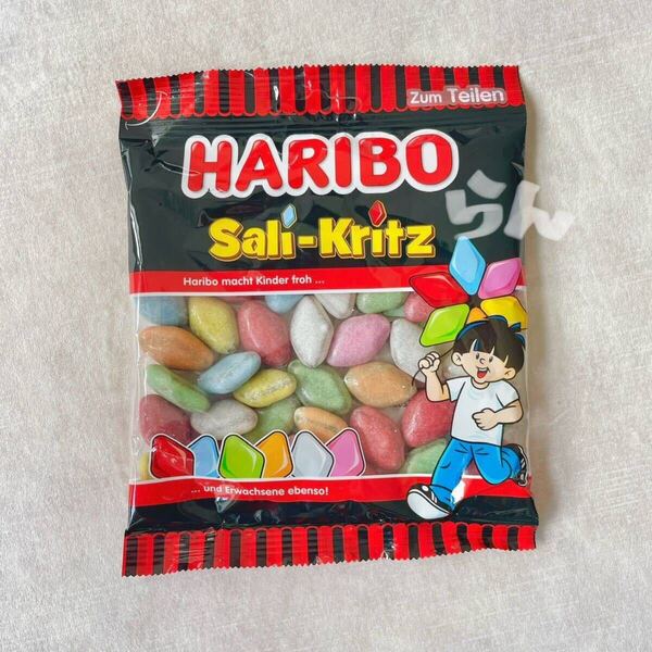 HARIBO 【日本未販売】Sali-Kritz 160g リコリス 黒いグミ