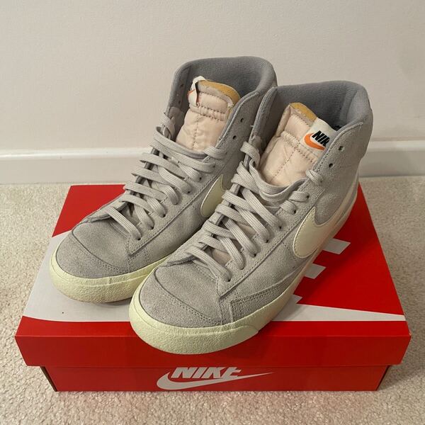 NIKE Blazer Mid 77 Premium Mid グレー26.5cm