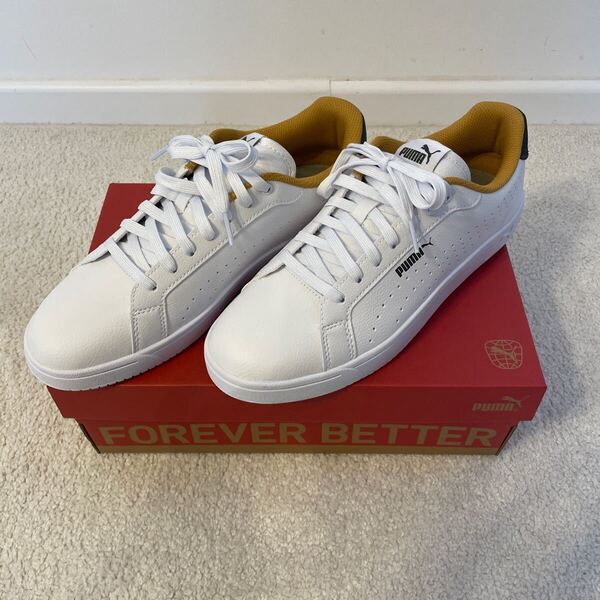PUMA Grounded Perf スニーカー ホワイト×グレー 27cm