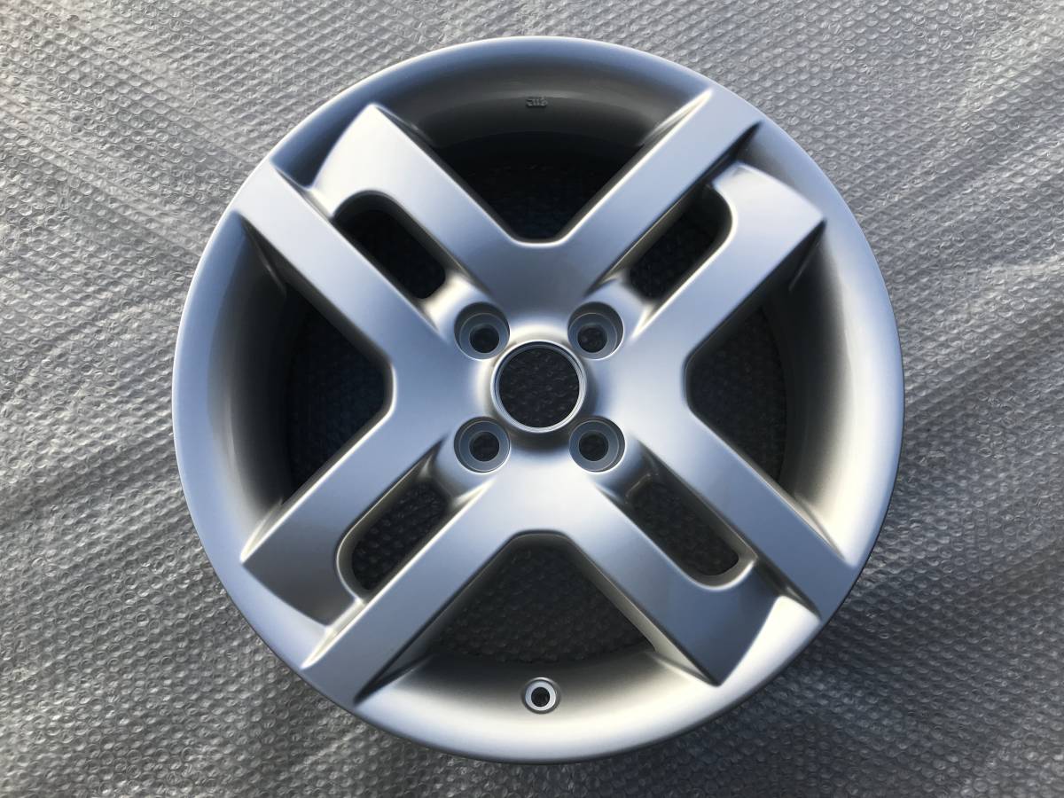 中古美品】②NISSANキューブ純正軽量ホイール2本その②軽4軽トラ