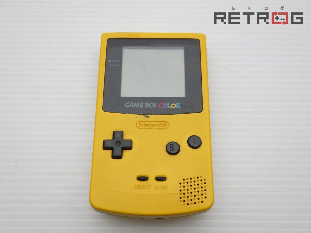 ゲームボーイカラー □極美品 レア 人気レアカラー イエロー GBC