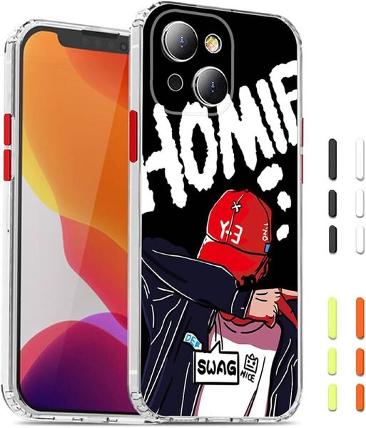 e-685 iPhone 14 Pro ケース 6.1 インチ クリア 可愛い おしゃれ 薄い 軽量 指紋防止/滑り止め黄変防止 耐衝撃 ワイヤレス充電対応