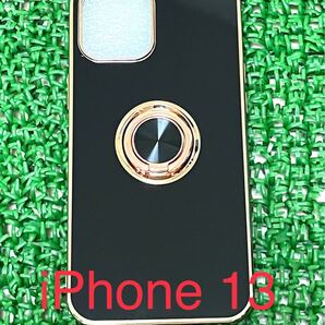 iPhone 13 mini ケース TPUリング付き iphoneケース車載ケース - 021