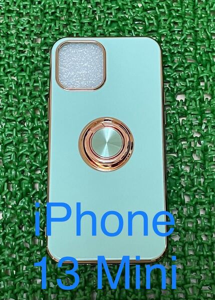 iPhone 13 mini ケース TPUリング付き iphoneケース車載ケース - 004