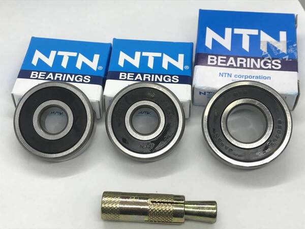 ホンダ VT250F MC08 前期 VT250FC 1982~ 後リアホイール ハブ ベアリング 抜き工具 画像付き詳細作業手順 レストア スプロケ DIY 修理