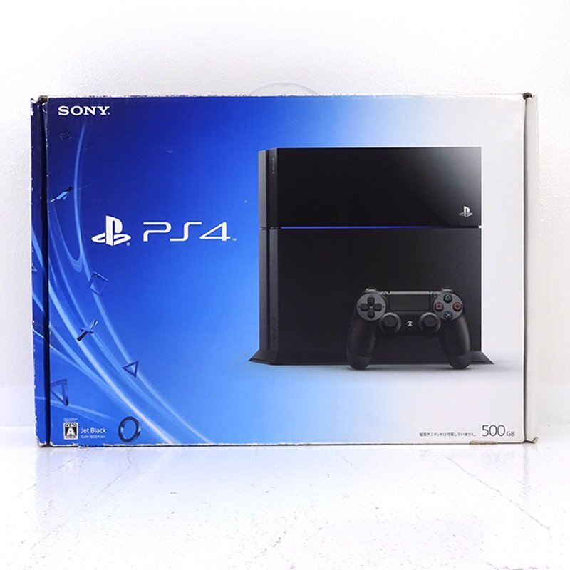中古】PlayStation 4 ジェット・ブラック CUH-1000AB01
