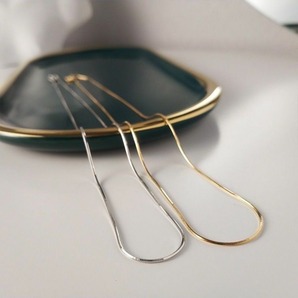 スネークチェーンネックレス シルバー 銀 ステンレス 金属アレルギー対応 レディース メンズ 20代 30代 40代 50代