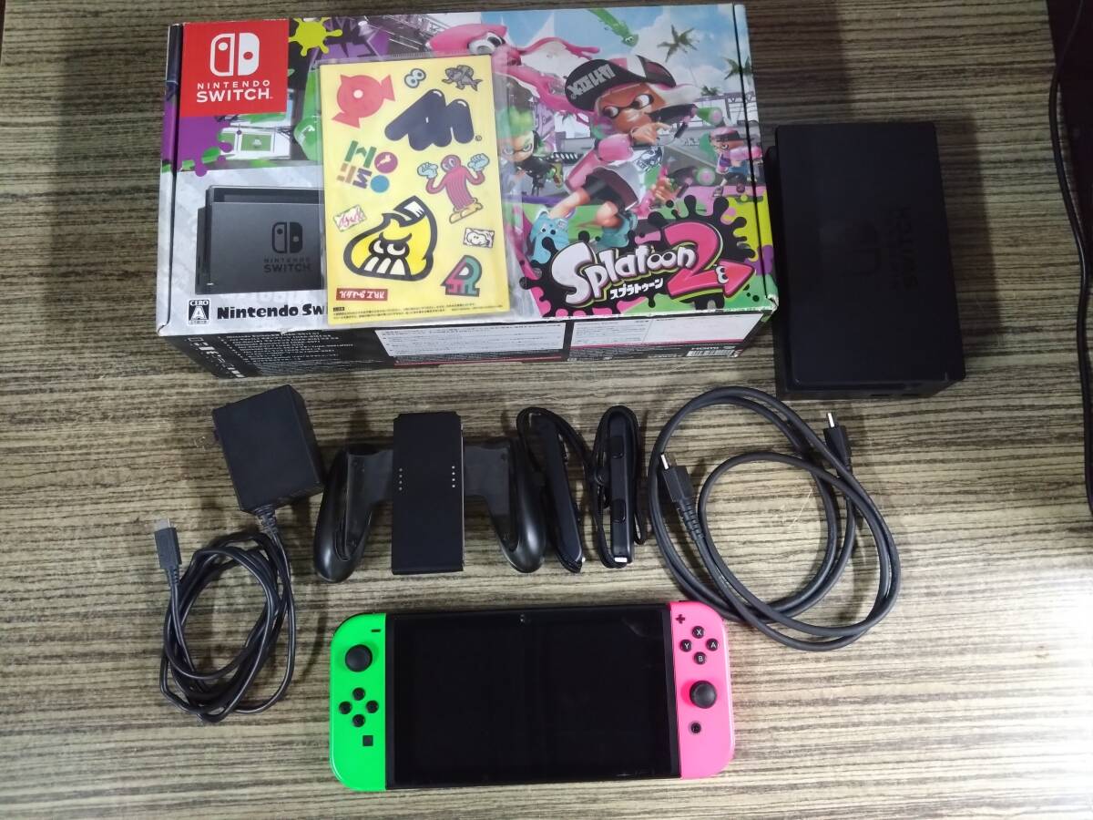 Yahoo!オークション -「nintendo switch スプラトゥーン2セット Yahoo!オークション -「nintendo switch スプラトゥーン2セット