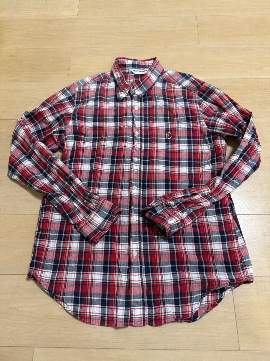 Yahoo!オークション -「a bathing ape チェックシャツ」の落札 Yahoo!オークション -「a bathing ape チェックシャツ」の落札