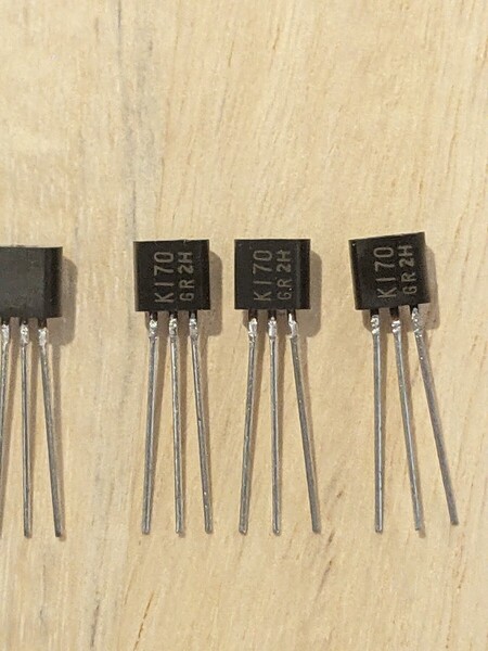Toshiba 2sk170gr matched quad