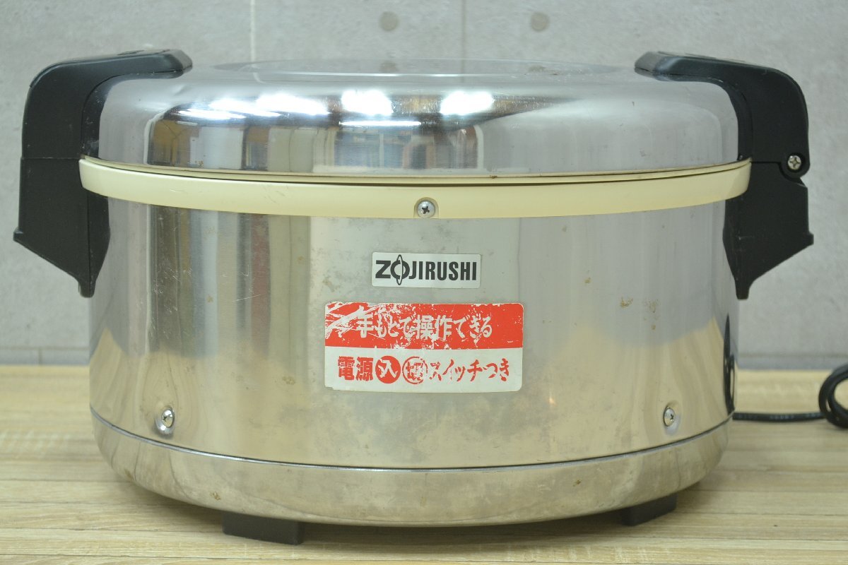 A946展示品❗️電気不要❗️2.2升4L電気使わない象印業務用保温ジャー2升 cv1-tha-c40a_1.jpg