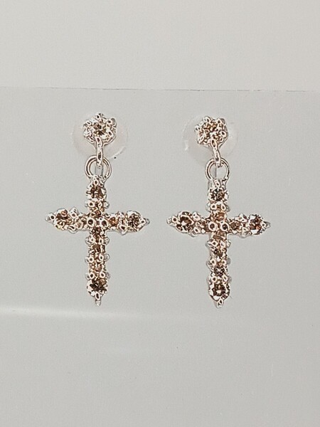 ☆K18wg★天然ダイヤ0.24ct☆ピアス★78