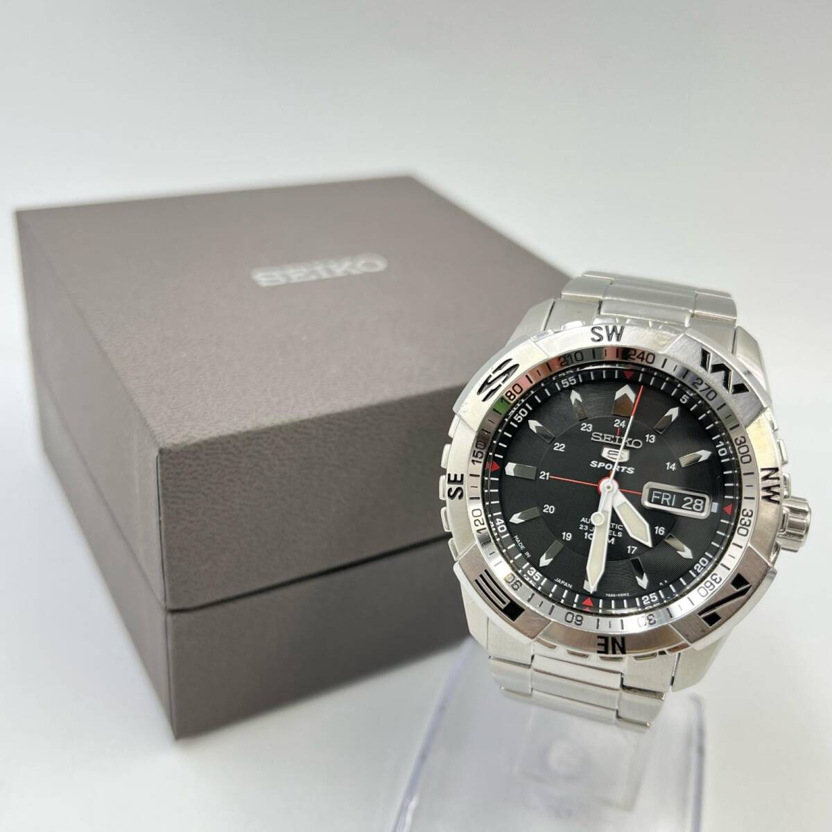 40%OFF】セイコー ファイブスポーツ 7S36-04M0 自動巻 時計