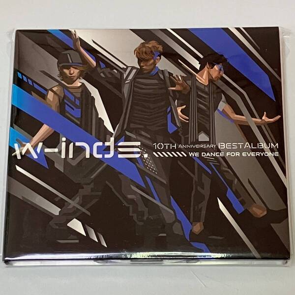 中古音楽 名盤CD2枚組+DVD ベストアルバム☆w-inds.10th Anniversary Best Album-We dance for everyone-(初回限定盤)(DVD付)