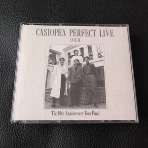 2CD☆☆☆CASIOPEA PERFECT LIVE II The 10th Anniversary Tour Final /カシオペア パーフェクト・ライヴ Ⅱ☆☆☆