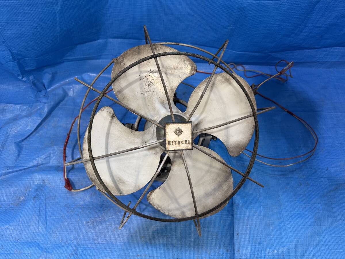 希少 ヴィンテージ 日立 大型 扇風機 S-35MH形 昭和レトロ【動作品】