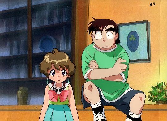 ジャングルDEいこう! セル画(ロンゴ)×2。Jungle de Ikou!Anime