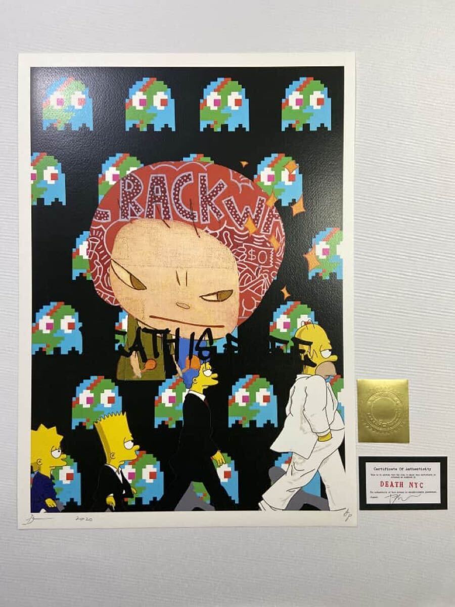Yahoo!オークション -「death nyc 世界限定100枚 アートポスター Yahoo!オークション -「death nyc 世界限定100枚 アートポスター