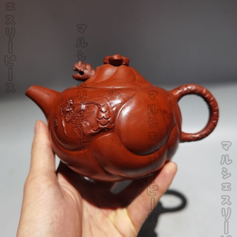 新品・未使用品！ 錫鍍宣興紫砂茶具小上新橋 中国吉紋齋 錫細工
