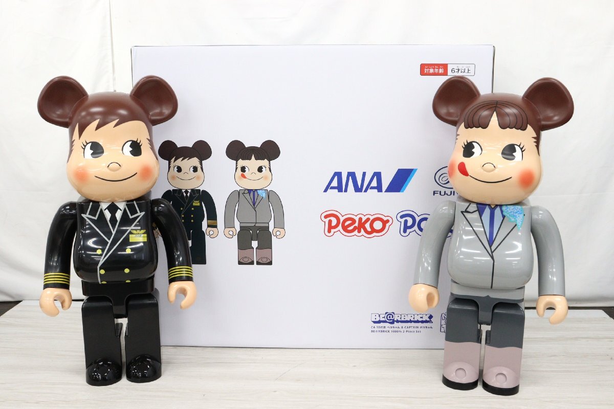 Yahoo!オークション -「ペコちゃん ベアブリック 1000」の落札 Yahoo!オークション -「ペコちゃん ベアブリック 1000」の落札