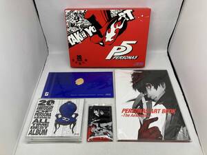★ソフト欠品 ペルソナ5 20thアニバーサリー・エディション 【豪華版同梱物】豪華トレジャーBOX PS4