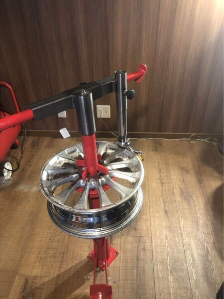 タイヤチェンジャー 手動式 アタッチメント 高品質★Cタイプ★中心棒50mm~51.5mm
