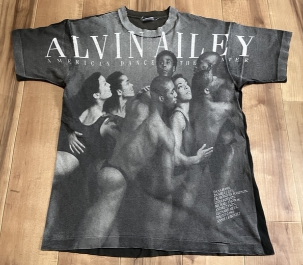 USA90sシングルステッチビンテージTシャツ ALVIN AILEY 93年