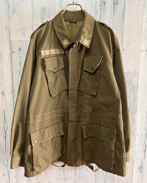 ビンテージ イタリア軍 コンバットジャケット フィールド カバーオール