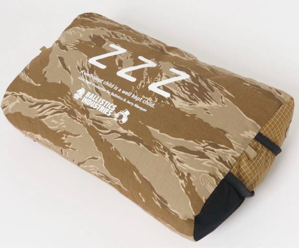 新品 BALLISTICS ジェリーマルケス 枕 ピロー 収納ケース デザートタイガーカモ JM バリスティクス ジェリー鵜飼 アウトドア キャンプ 寝具