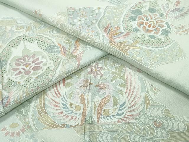 Yahoo!オークション -「汕頭蘇州刺繍」(仕立て上がり) (訪問着