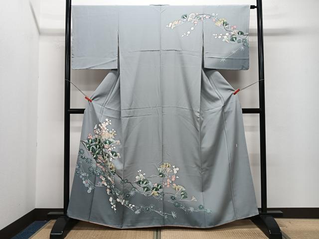 Yahoo!オークション -「着物 作家 落款」(訪問着) (女性和服 Yahoo!オークション -「着物 作家 落款」(訪問着) (女性和服