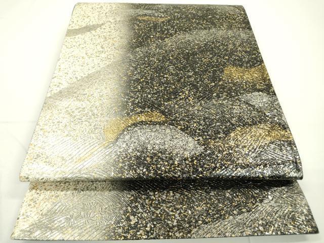 金唐革袋帯・吉兆文様・金 銀色 kimonojyuan_1179