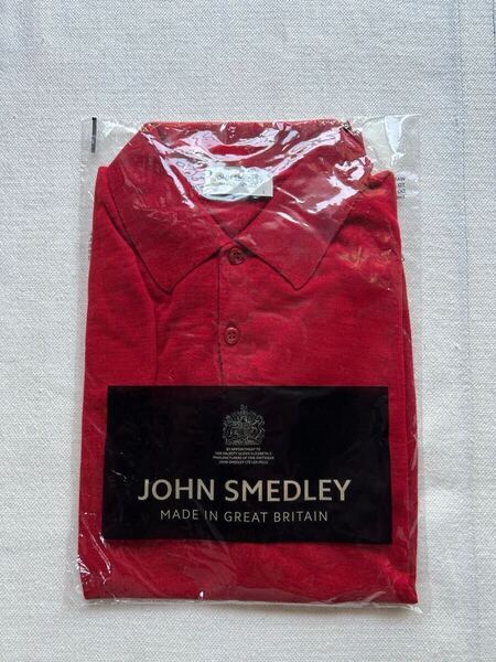 JOHN SMEDLEY Dorset Long-sleeve Polo ③ ジョンスメドレー ポロシャツ 長袖 コットンウール ANGLO INDIAN GAUZE
