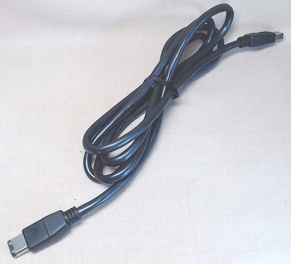 FireWire400 IEEE1394a ケーブル 約1.7m ≪送料無料≫ ファイヤーワイヤー ファイアワイア 6pin ピン 170cm