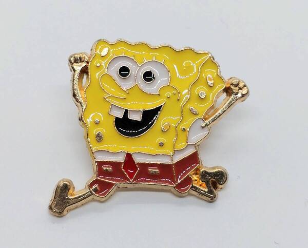 送料無料 スポンジボブ 海外アニメ ピンブローチ ピンズ PINS バッジ バッヂ アメリカン雑貨 スマアク