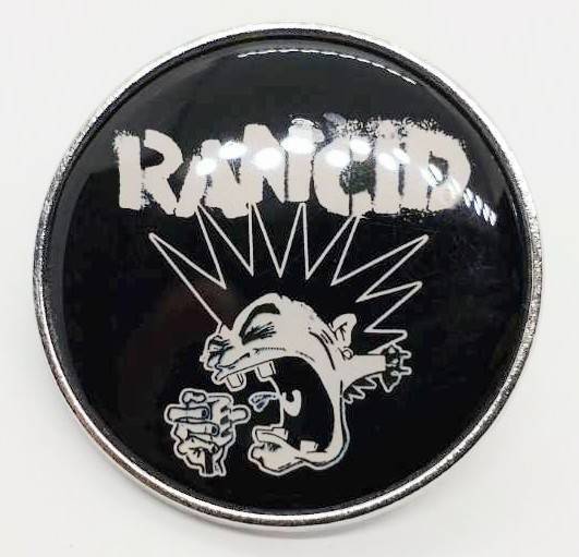 送料無料 ランシド ブラック ロックバンド ピンブローチ ピンズ PINS バッジ バッヂ アメリカン雑貨 スマアク