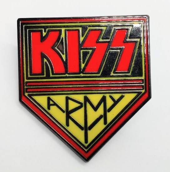 送料無料 キッス KISS アーミー ロックバンド ピンブローチ ピンズ PINS バッジ バッヂ アメリカン雑貨 スマアク